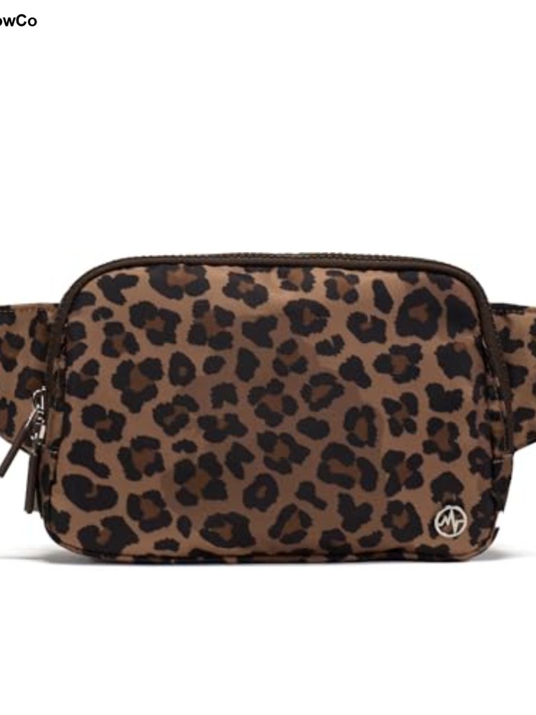 Nylon Belt Bag Fanny Pack 2l Adjustable Strap Crossbody Waist Pack Unisex